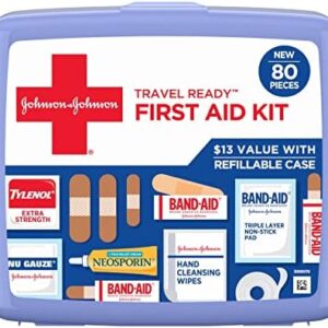 Johnson & Johnson Travel Ready Portable Emergency …