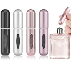 4 Pcs 5ml Portable Mini Refillable Perfume Atomize…