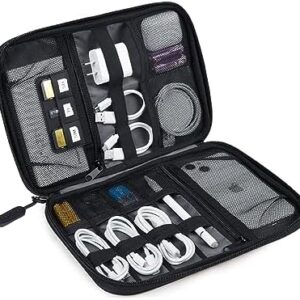 BAGSMART Electronics Organizer Travel Case, Small …