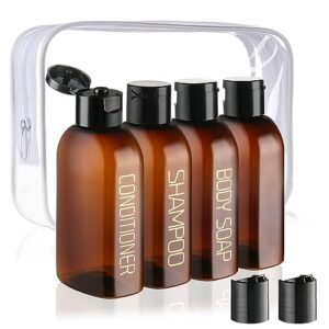 Cosywell Travel Bottles for Toiletries 4pcs 3.4oz …